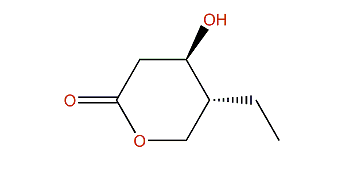 (4R,5R)-5-Ethyl-tetrahydro-4-hydroxypyran-2-one